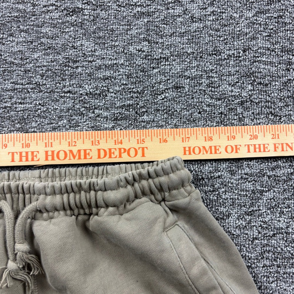 YoungLA Embroidered Heavyweight Jogger Sweatpants Tan/Taupe Men's Size Medium - Picture 6 of 7